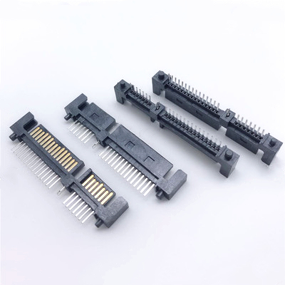 SATA Connector Male 22Pin  7+15P Hard disk interface Single row straight Pin Connector Socket ► Photo 1/1