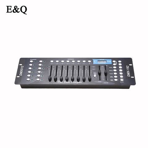 Free shipping NEW 192 DMX Controller DJ Equipment DMX 512 Console Stage Lighting For LED Par Moving Head Spotlights DJ Controlle ► Photo 1/6
