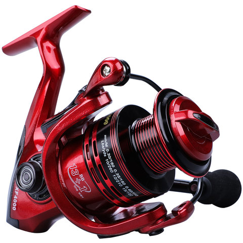 Sougayilang 1000-7000 Series 13+1BB Spinning Fishing Reel 5.5:1 Gear Ratio Freshwater Carp Fishing Reels Fishing Tackle Pesca ► Photo 1/6