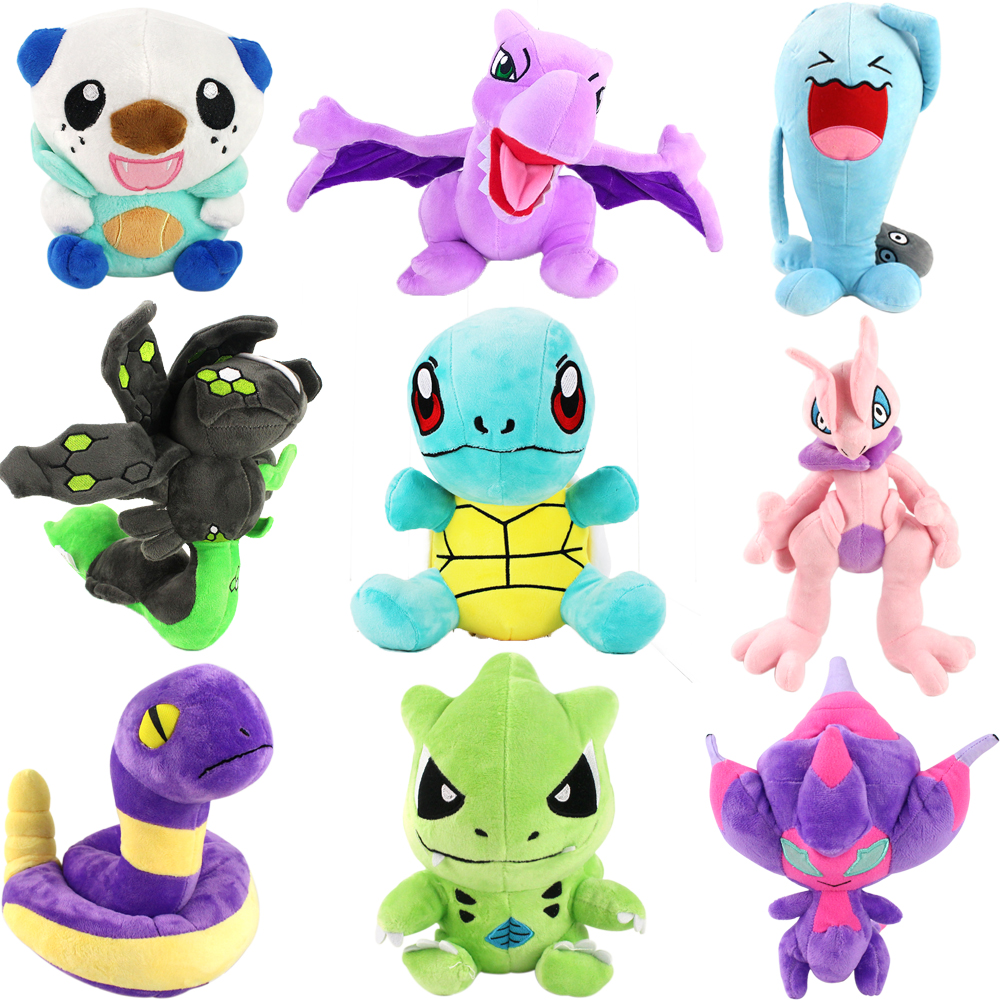 2 Styles Dragon Plush Toy Mega Rayquaza 80CM Green And Shiny Black Soft Stuffed  Animal Cartoon Figures Doll