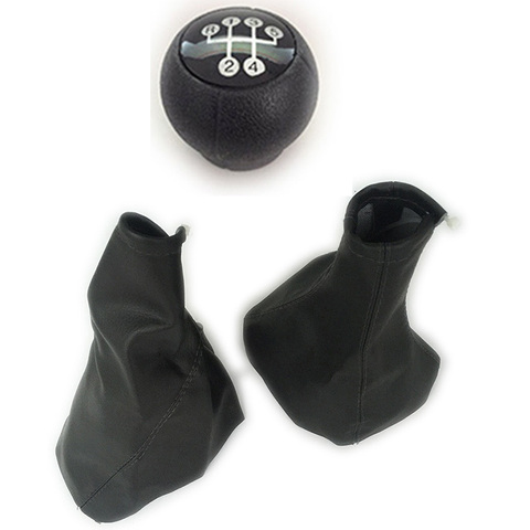 For Vauxhall Opel MERIVA A 03-10 Gear Lever Boot and Handbrake Grips Car Anti Slip Parking Hand Brake Boot and gear shift knob ► Photo 1/5