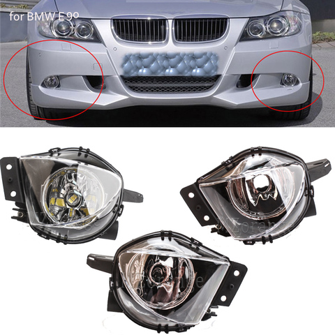 Car Fog Lights For BMW 3 Series E90 E91 328i 328xi 325i 325xi 330i 330xi 2005 - 2008 foglight fog light headlights led halogen ► Photo 1/6