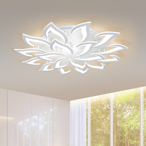 IRALAN Led Ceiling Light Dimmable Brightness Art Deco Lighting Fixtures Phone APP Control Cold Warm Light ► Photo 1/6