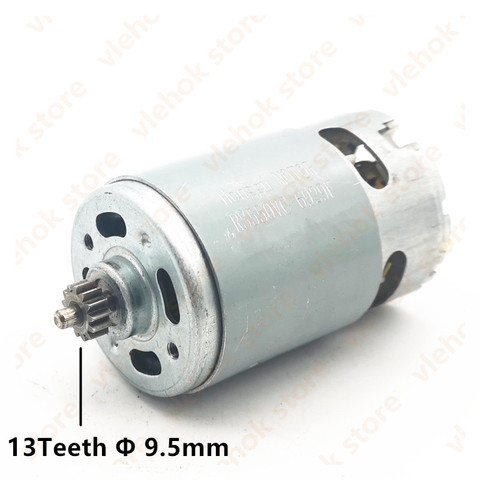 DC RS550 Motor 13 teeth 9.5 mm replace for BOSCH cordless Drill Screwdriver GSR GSB 9.6V 10.8V 12V 14.4V 16.8V 18V 21V RS 550 ► Photo 1/1