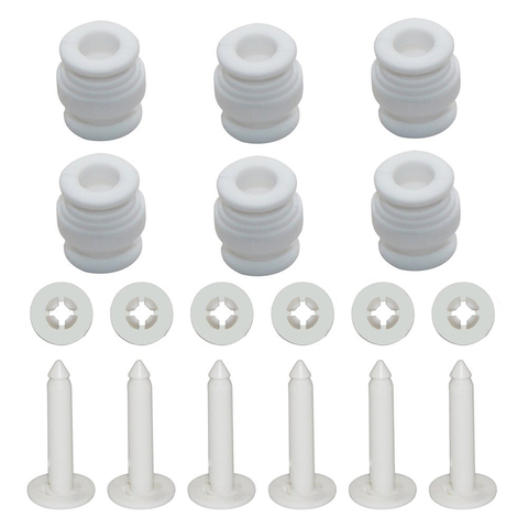 6pcs Gimbal Camera Mount Holder Anti Fall Off Anti Drop Pins Rubber Damper Damping Balls for DJI Phantom 3 Drone Spare Parts ► Photo 1/6