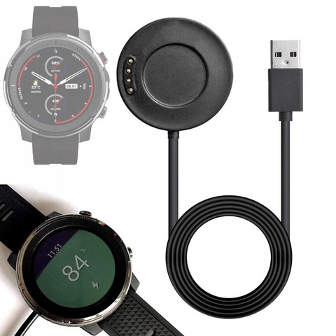 USB Dock Charger Adapter Base Charging Cable Cradle Cord for Xiaomi Huami Amazfit Stratos 3 Sport Smart Watch Stratos3 A1928 ► Photo 1/6