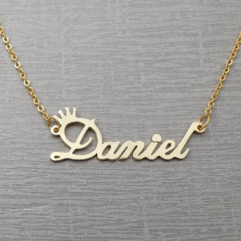 Buy Online Personalized Name Necklace Custom Name Necklace Custom Jewelry Custom Necklace Personalized Name Customized Gift For Her Alitools