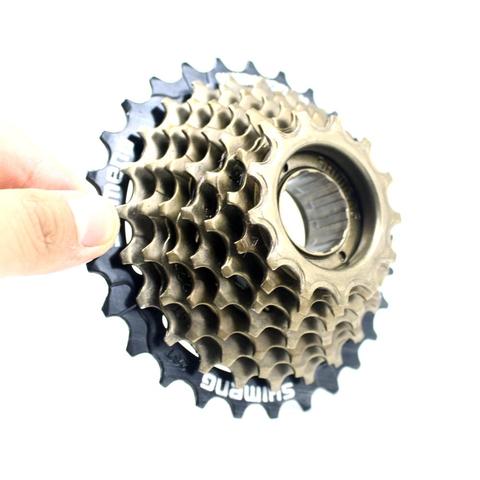 8 Speed Mountain bike Bicycle Freewheel 13-14-16-18-20-22-24-28T  bike Flywheel Steel Cassette gear for Shimano SRAM sprocket ► Photo 1/6