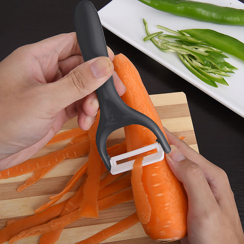 Ceramic Fruits Vegetables Peeler Creative Cutlery Peeler Vegetable Cutter Cooking Tools Kitchen Scraper Skin Remover Accessories ► Photo 1/6