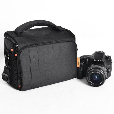 fosoto DSLR Camera Bag Waterproof Fashion Shoulder Bag Video Camera case For Canon Nikon Sony Lens Pouch Photography Photo Bag ► Photo 1/6