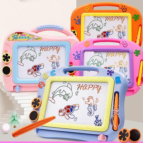 Children Colorful Magnetic Drawing Board Sketch Doodle Writing Pad Kids Education Toy Gift ► Photo 1/6