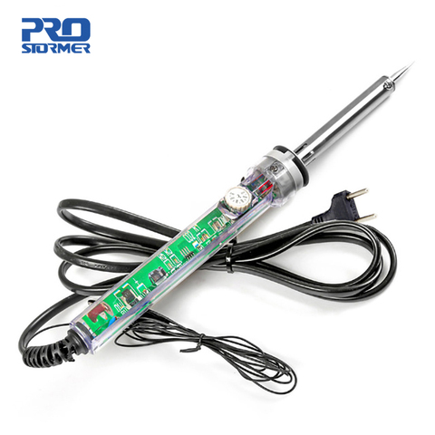 Electric soldering iron Adjustable Temperature Electric Solder Iron Rework Station Mini Handle Heat Pencil Welding Repair Tools ► Photo 1/6