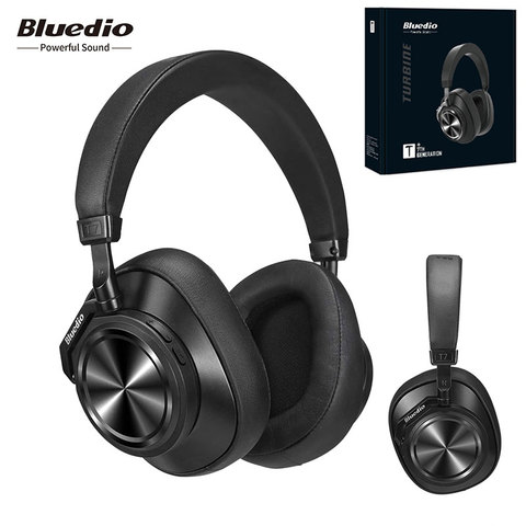 Bluedio T7 Plus Wireless Bluetooth Headphones Headset Active Noise Cancelling Bluetooth Portable Headphone for cell phones ► Photo 1/6