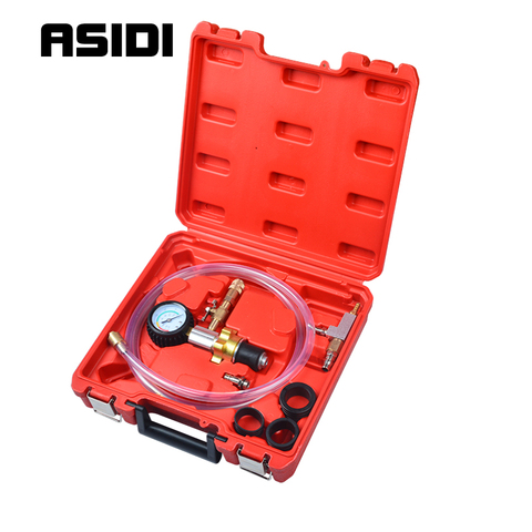 Cooling System Vacuum Purge & Refill Kit Auto Car Radiator Coolant Purging Tools Set Gauge PT1088 ► Photo 1/4