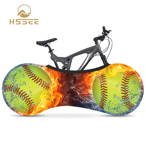 HSSEE brand bicycle cover Milk silk fabric Environmental protection road bike dust cover indoor bicycle tire cover accessories ► Photo 1/6