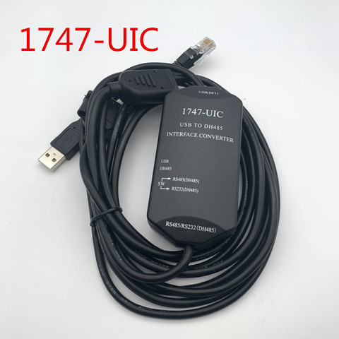 1747-UIC Compatible Allen Bradley SLC Series PLC Download Cable 1747-PIC USB TO RS232/DH-485 Interface Converter USB-1747-PIC ► Photo 1/1