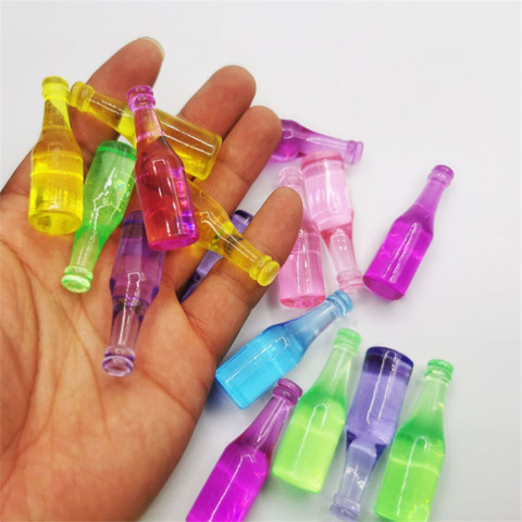 5 Pieces 48*15mm Acrylic Mix Colorful Bottle Shape Game Pieces For Board Games Accessories Child gift ► Photo 1/4