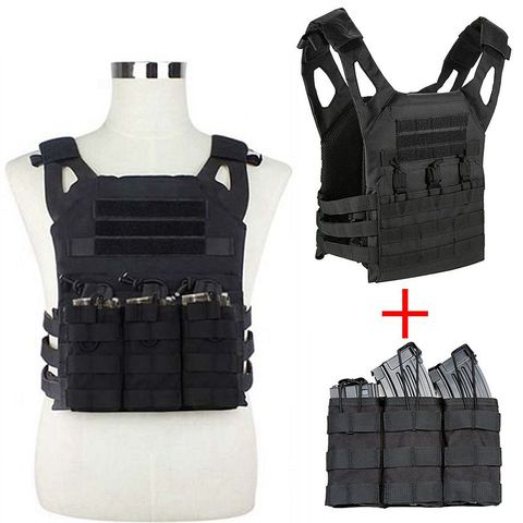 Tactical Vest Military Combat Vest Plate Carrier Wargame Airsoft Military Outdoor Hunting Vest Armor Man Tactical Equipment ► Photo 1/6