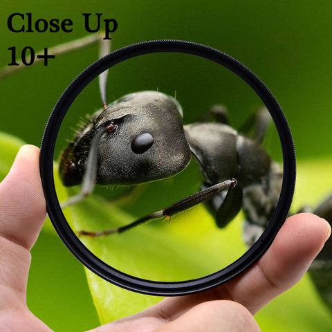 KnightX Macro close up 10+ Lens Filter For Canon eos Sony Nikon d600 200d accessories 60d 18-200 400d 49 52 55 58 62 67 72 77 mm ► Photo 1/2