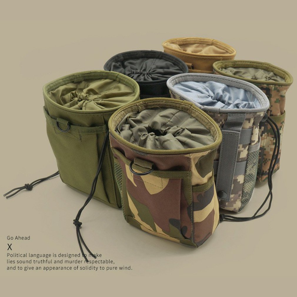 Tactical Dump Sundries Pouch Magazine Military Molle Protable Recovery Ammo Bag 