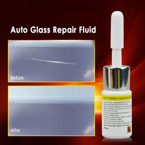 Auto Glass Nano Repair Fluid Car Windshield Resin Crack Tool Kit Crack NE  W;