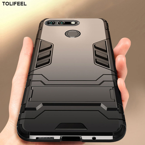 Case For Huawei Honor V20 Silicone Cover Anti-Knock Hard PC Robot Armor Slim Phone Back Cases For Honor View 20 V20 Coque ► Photo 1/6