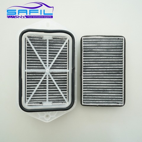 2 holes cabin filter for vw Sagitar CC Passat Magotan Golf Tiguan Touran audi Jetta external filter-Only cabin filter #LT000-1 ► Photo 1/1