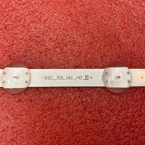 (New Kit)2 PCS 8LEDs 600mm LED backlight strip for LG 32LJ510U SSC_32LJ61_HD S SSC_32LJ61_HD_8LED_REV03_170224 ► Photo 1/1
