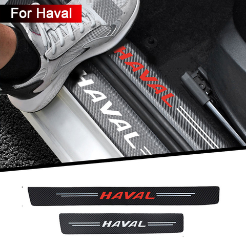 4pcs Cloth fiber Car threshold protect Car sticker car accessories interior for haval f7 h6 f7x h2 h3 h5 h7 h8 h9 m4 ► Photo 1/6