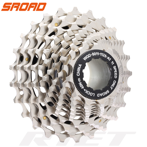 Road Bike SLR2 Cassette Ultralight 11 Speed 11-25/28/34T CNC Bike Freewheel 11sl K7 11V Sprocket For Shimano R9100 SRAM RED ► Photo 1/5