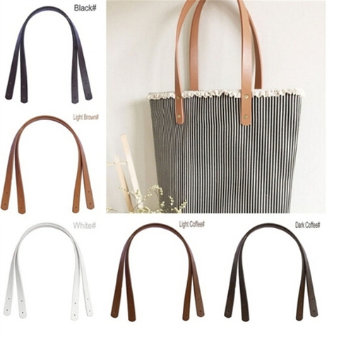 2PCS Bag Belt Detachable PU Leather Handle Lady Shoulder Bag DIY Replacement Accessories Handbag Band Handle Strap Band ► Photo 1/6