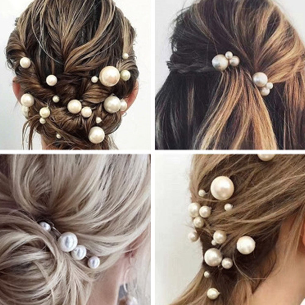 Wedding U-shaped Hairpin Hair Style Tools Hair Accessories Pearl Hair Stick