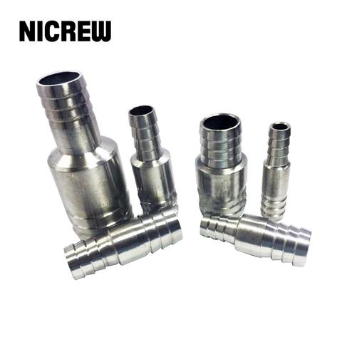 NICREW Aquarium Connector Stainless Steel 8/10/12/16/22mm Water Hose Connector for Aquarium Filter Aquarium Accessories ► Photo 1/1