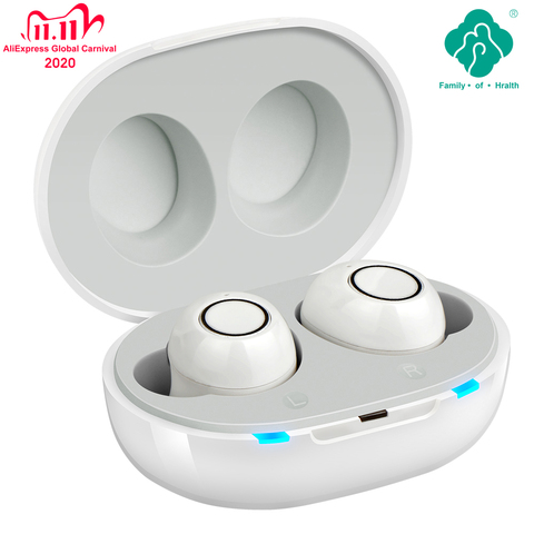 Intelligent New Style Hearing Aid Rechargeable Low-Noise Wide-Frequency One-Click Operation  Elderly In-Ear Deaf Hearing Aids ► Photo 1/6