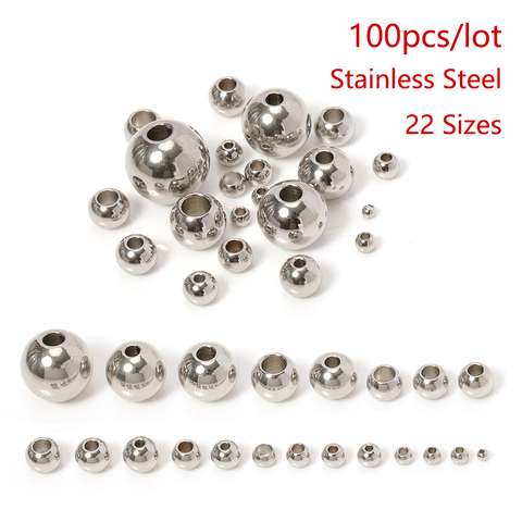 100Pcs/lot 6mm CCB Charm Spacer Beads For Bracelets Making Flat