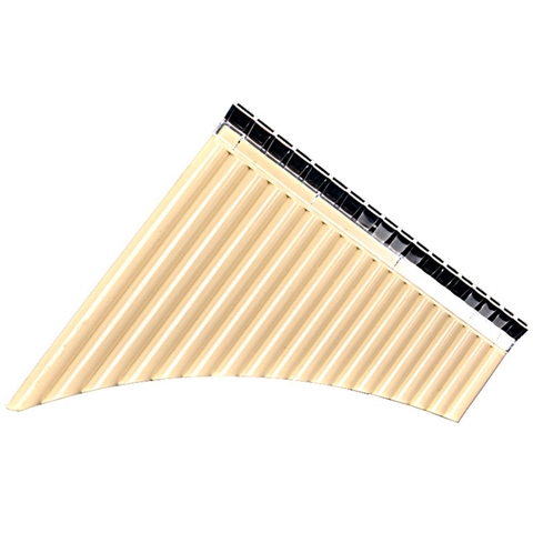 High Quality 18 Pipes PanFlute with Base G Key ABS Plastic Romania Pan flute Music Instrument Tunable Panpipes Flauta Wholesale ► Photo 1/6