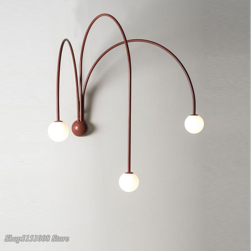 Buy Online Italian Led Iron Wall Lamps Modern Living Room Bedroom Wall Light Branch Glass Bedside Lighting Home Decor Wall Sconce Luminaria Alitools