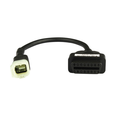 4 To 16 Pin OBD2 Diagnostic Tools Motorcycle OBD Connectors Extension Cables For ATV VFR CRF Autocycle ► Photo 1/5