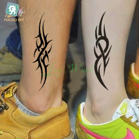 Waterproof Temporary Tattoo Sticker on body thorns vines tattoo totem tatto stickers flash tatoo fake tattoos for men girl women ► Photo 1/3