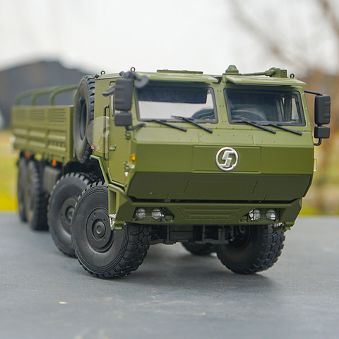 Original Factory Diecast 1:24 Shanqi Delong Sx2306 Off-road Army Truck Transport Vehicle Model, Diecast Military Truck Model For ► Photo 1/1