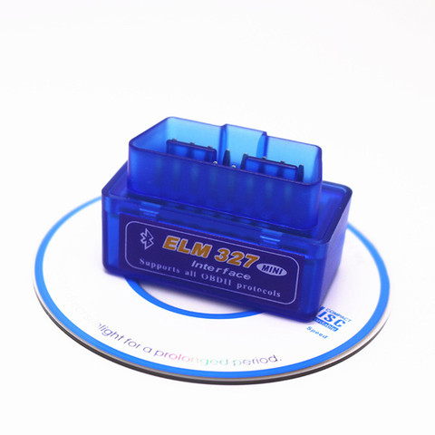 2022 Bluetooth V1.5/V2.1 Mini Elm327 Obd2 Scanner OBD Car Diagnostic Tool Code Reader for Android Windows Symbian English ► Photo 1/5