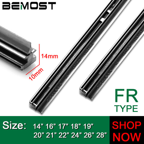 BEMOST Auto Car Wiper Strips Vehicle Insert Rubber Strip 14