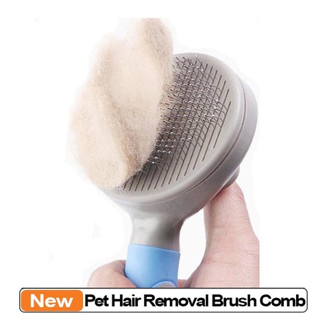 Pet Hair Removal Brush Comb Pet Grooming Tools Hair Shedding Trimmer Comb for Cats Dogs ► Photo 1/6