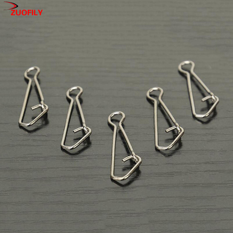 50pcs/bag Bearing Fishing QL Swivels Rolling Rings Interlock Hook Lure Fishhook Snap Swivels Connector Tackle Bait holder Device ► Photo 1/6