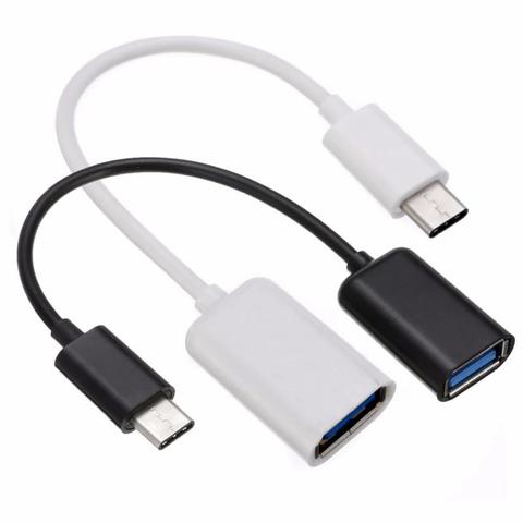 1pcs USB Type C OTG Cable 3.1 Male to USB 3.0 A Female Fast charging Converter USB Adapter Data Cable For Xiaomi Huawei Dropship ► Photo 1/6