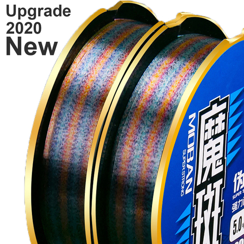100m Super Strong Rainbow Fishing Line Bionic Invisible Spot Line Monofilament Nylon Fishing Line 2022 New Camouflage Line ► Photo 1/6