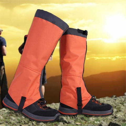 High Quality Outdoor Snow Kneepad Skiing Gaiters Hiking Climbing Leg Protection Protection Sport Safety Waterproof Leg Warmers ► Photo 1/6