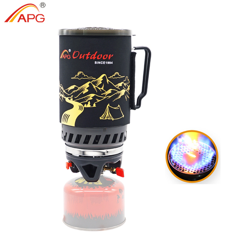APG 1400ml Camping Gas Stove Fires Cooking System and Portable Gas Burners ► Photo 1/6