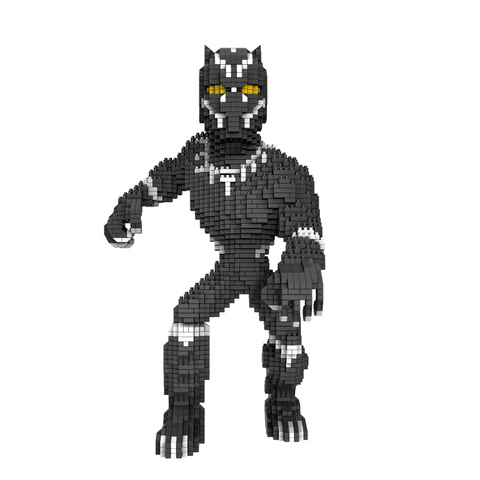 Wakanda forever Marvel Black Panther Building Blocks Avengers Iron Man Action Figures Mini Diamond Block Toys For Kids Bricks ► Photo 1/6