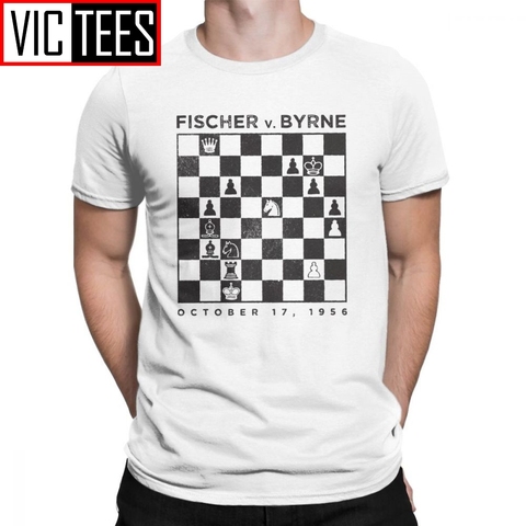 Men T-Shirt Chess Cotton Tees  King Queen 60s Board Game Horse Fan Player Dad T Shirts Crew Neck Sweatshirt 3D Printing ► Photo 1/6